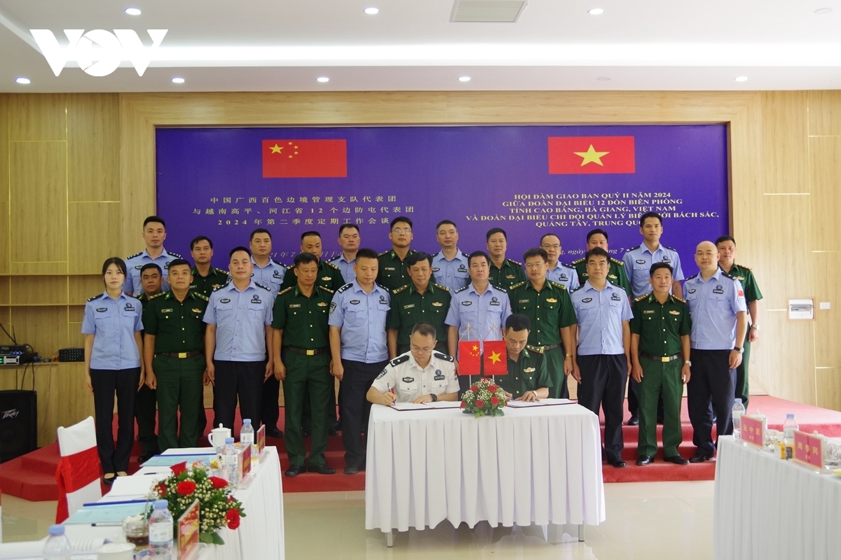 Vietnam and China strengthen border management and protection